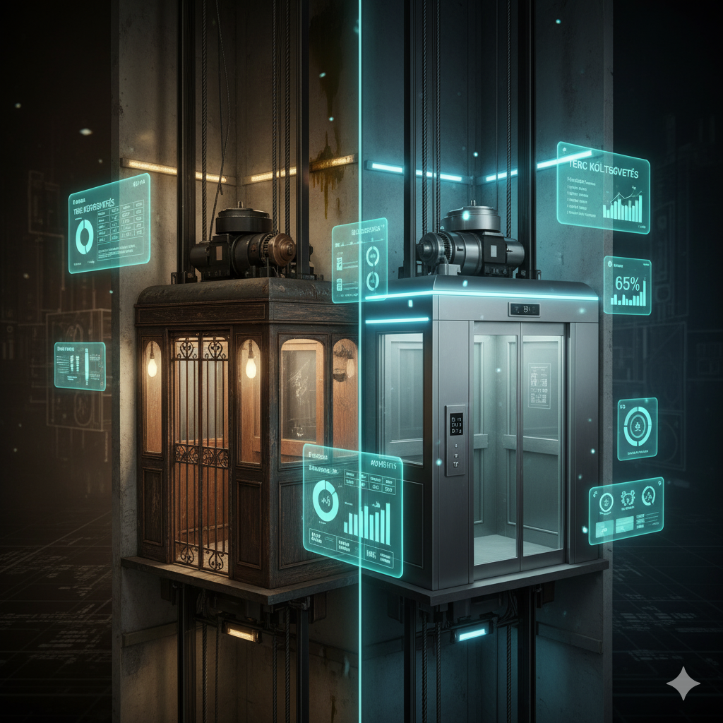 Lift felújítás